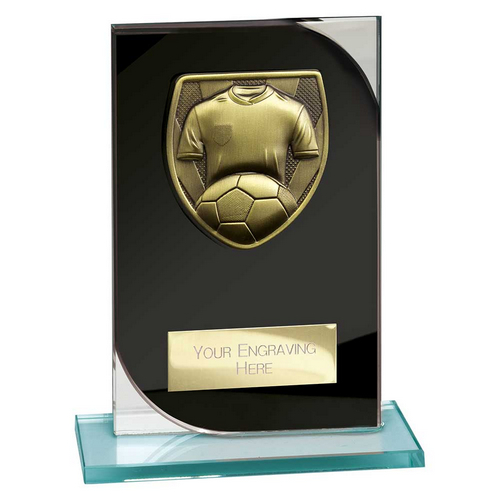 Seismic Cobra Football Trophy | 150mm | Black