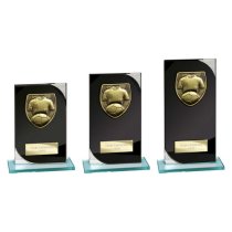 Seismic Cobra Football Trophy | 190mm | Black
