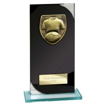 Seismic Cobra Football Trophy | 190mm | Black