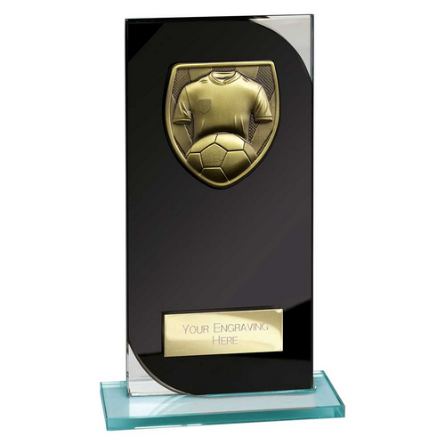 Seismic Cobra Football Trophy | 190mm | Black