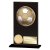 Ikon Hero Glass Football Trophy Glass | 140mm | Black & Gold - CR24153B