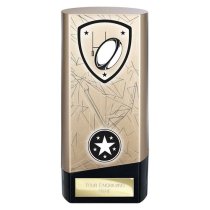 Prime Heavyweight Rugby Trophy | Gold | 160mm