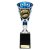 Cobra Star Rugby Shirt & Ball Trophy | Blue & Silver | 255mm - TB24207C
