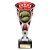 Cobra Star Rugby Shirt & Ball Trophy | Red & Silver | 210mm - TD24207A