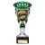 Cobra Star Rugby Shirt & Ball Trophy | Green & Silver | 210mm - TE24207A