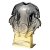 Invincible Rugby Shirt Trophy Plaque | Black & Gold | 120mm - PA25618A