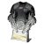 Invincible Rugby Shirt Trophy Plaque | Black & Silver | 120mm - PA25619A