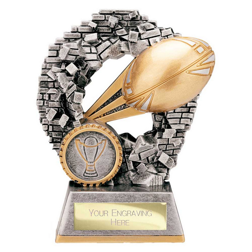 Blast Out Rugby Trophy | 120mm