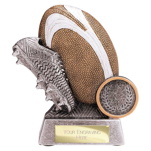 Exodus Rugby Boot & Ball Trophy | 105mm