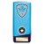 Prime Heavyweight Cricket Trophy | Blue | 160mm - PV25442A