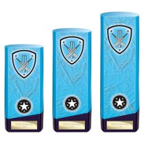 Prime Heavyweight Cricket Trophy | Blue | 220mm