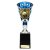 Cobra Star Cricket Trophy | Blue & Silver | 255mm - TB24209C