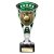 Cobra Star Cricket Trophy | Green & Silver | 210mm - TE24209A