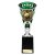 Cobra Star Cricket Trophy | Green & Silver | 255mm - TE24209C