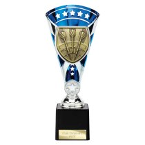 Cobra Star Darts Trophy | Blue & Silver | 230mm