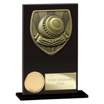 Cobra Lawn Bowls Glass Trophy | 125mm