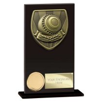 Cobra Lawn Bowls Glass Trophy | 140mm