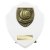 Cobra Shield Lawn Bowls Trophy | White | 150mm - PT24203C