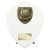 Cobra Shield Lawn Bowls Trophy | White | 175mm - PT24203D