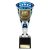 Cobra Star Lawn Bowls Trophy | Blue & Silver | 230mm - TB24203B