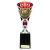 Cobra Star Lawn Bowls Trophy | Red & Silver | 255mm - TD24203C