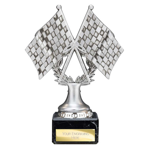 Velocity Crossed Flags Trophy | 160mm