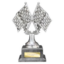 Velocity Crossed Flags Trophy | 170mm