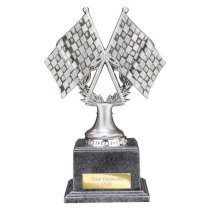 Velocity Crossed Flags Trophy | 185mm