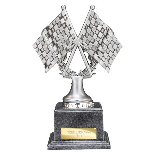 Velocity Crossed Flags Trophy | 185mm