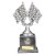 Velocity Crossed Flags Trophy | 200mm - RF25511D