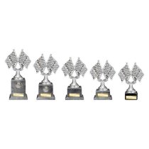 Velocity Crossed Flags Trophy | 200mm