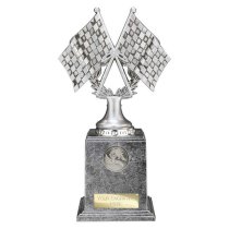 Velocity Crossed Flags Trophy | 220mm