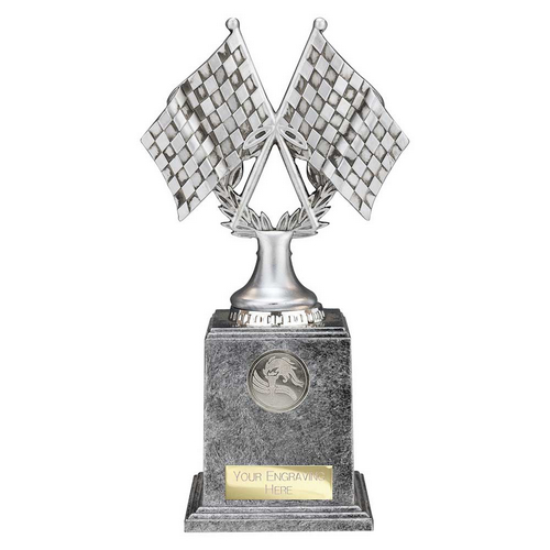 Velocity Crossed Flags Trophy | 220mm