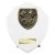 Cobra Shield Motorsport Piston Trophy | White | 150mm - PT24224C