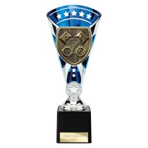 Cobra Star Motorsport Piston Trophy | Blue & Silver | 230mm
