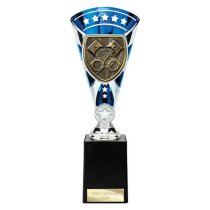Cobra Star Motorsport Piston Trophy | Blue & Silver | 255mm