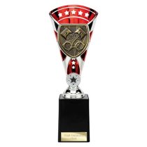 Cobra Star Motorsport Piston Trophy | Red & Silver | 255mm