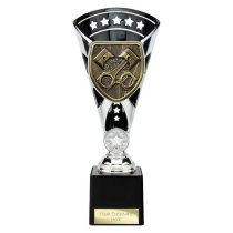 Cobra Star Motorsport Piston Trophy | Black & Silver | 230mm