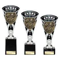 Cobra Star Motorsport Piston Trophy | Black & Silver | 255mm