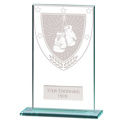 Millennium Boxing Glass Trophy | 140mm