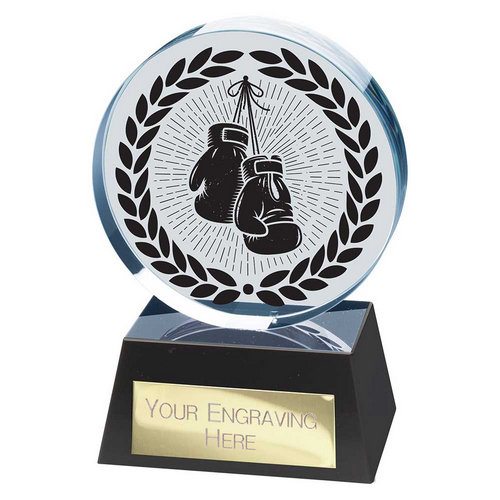 Emperor Boxing Crystal Trophy | 125mm