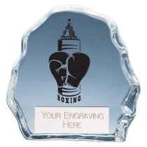 Mystique Boxing Glass Trophy | 75mm
