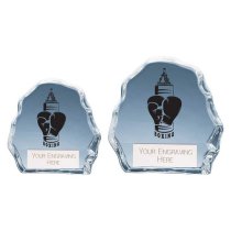 Mystique Boxing Glass Trophy | 90mm