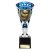 Cobra Star Boxing Trophy | Blue & Silver | 230mm - TB24213B