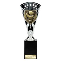 Cobra Star Boxing Trophy | Black & Silver | 255mm
