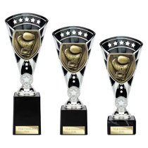 Cobra Star Boxing Trophy | Black & Silver | 255mm