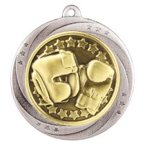 Superstar Boxing Medal | Silver | 60mm