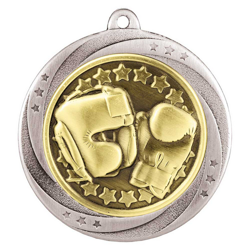 Superstar Boxing Medal | Silver | 60mm