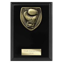 Cobra Plaque Boxing Trophy | Black | 150mm