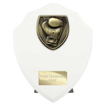 Cobra Shield Boxing Trophy | White | 175mm